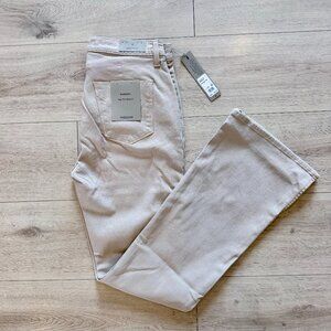 Hudson "Barbara" High-Rise Bootcut Jeans w/ Slit Hem Size 29